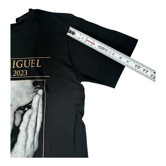 Luis Miguel Tour 2023 T-Shirt El Sol De Mexico Concert Dates Black Mens L - Picture 4 of 7